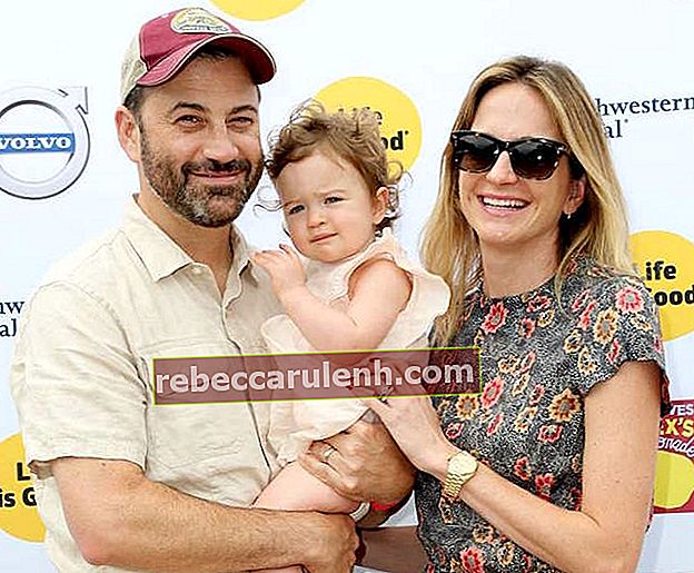 Jimmy Kimmel mit Frau und Tochter