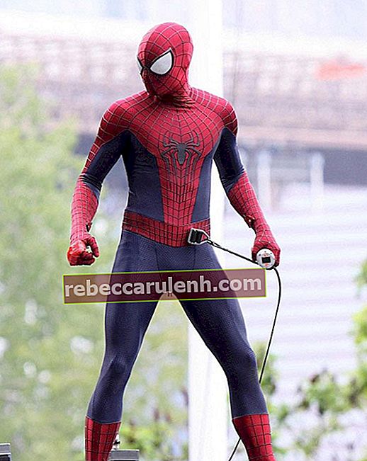 Эндрю Гарфилд в The Amazing Spider-Man 2
