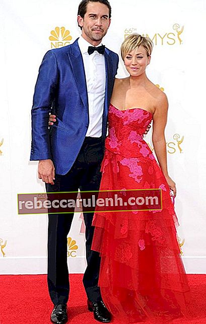Ryan Sweeting und Kaley Cuoco bei den Emmy Awards 2014.
