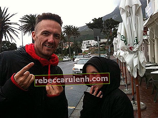 Иоланди Виссер и Die Antwoord Ninja в декабре 2012 года.
