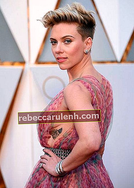 Scarlett Johansson bei den Oscars 2017 in Hollywood