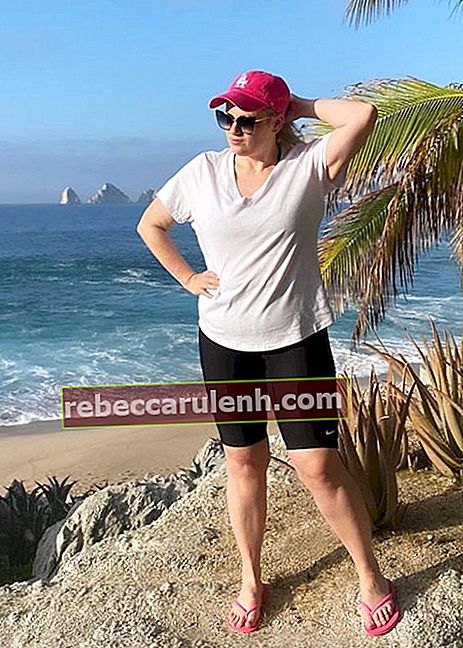 Ребел Уилсон во время отпуска в Мексике в 2020 году