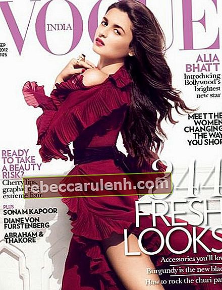 Алия Бхатт Vogue Индия