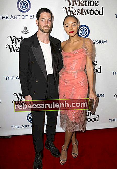 Эшли Мадекве и Иддо Голдберг на гала-концерте The Art of Elysium 2016 HEAVEN Gala в январе 2016 года