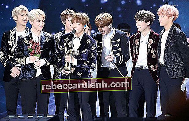 BTS получили награду donsang на церемонии вручения премии Golden Disk Awards 2017 в Сеуле