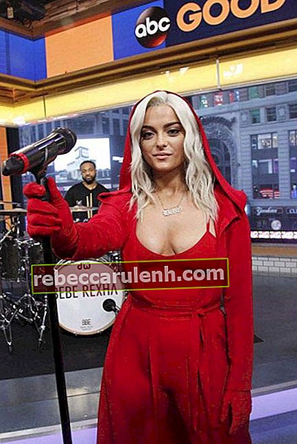 Bebe Rexha tritt im Januar 2017 bei Good Morning America auf