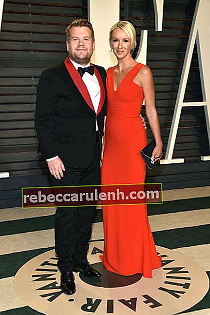 James Corden und Julia Carey auf der Vanity Fair Oscar Party 2017