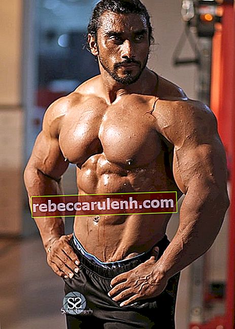 Санграм Чугул на снимке, сделанном в спортзале в декабре 2019 года.