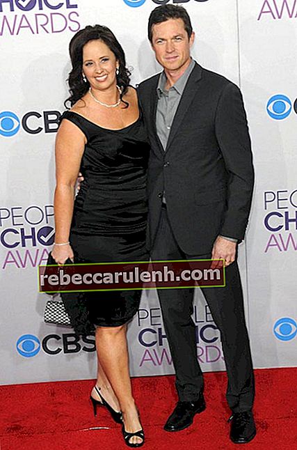 Эрик Клоуз и жена Кери Клоуз во время церемонии вручения награды People's Choice Awards 2013