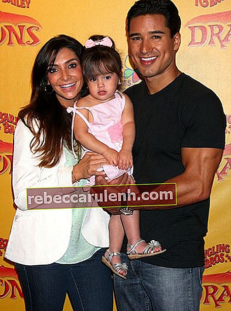 Mario Lopez und Courtney Mazza mit Tochter Gia