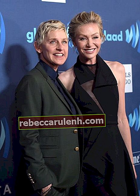 Ellen DeGeneres nimmt mit Frau Portia de Rossi an den 26. jährlichen GLAAD Media Awards im Beverly Hilton Hotel am 21. März 2015 in Beverly Hills, Kalifornien teil