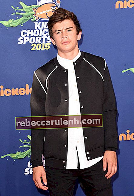 Hayes Grier bei den Nickelodeon Kids 'Choice Sports Awards 2015
