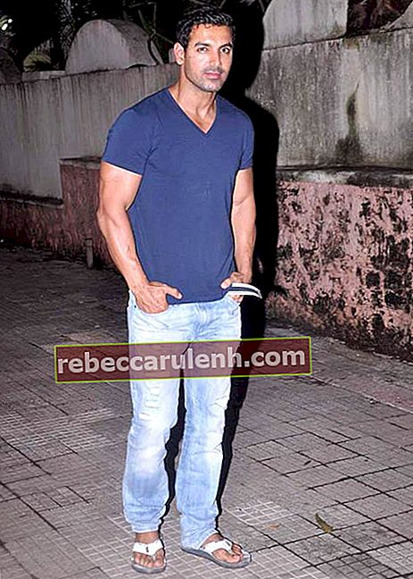 John Abraham during Abhishek Bachchan's film screening of 'Bol Bachchan' in 2012
