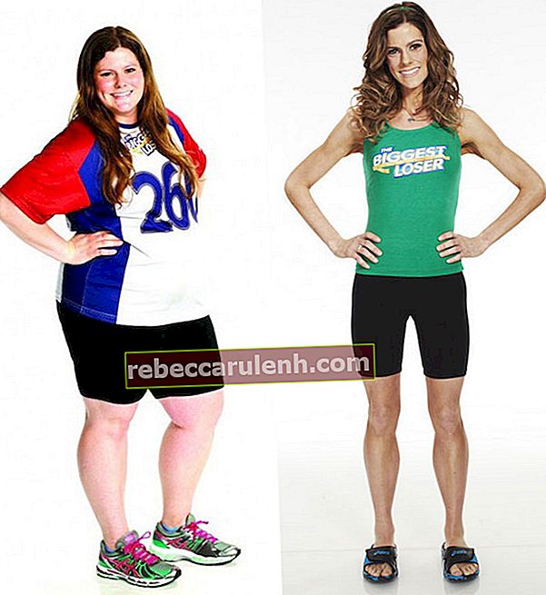Rachel Frederickson vor und nach Gewichtsverlust