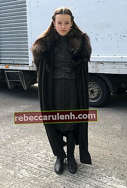Bella Ramsey vue lors du tournage de Game of Thrones