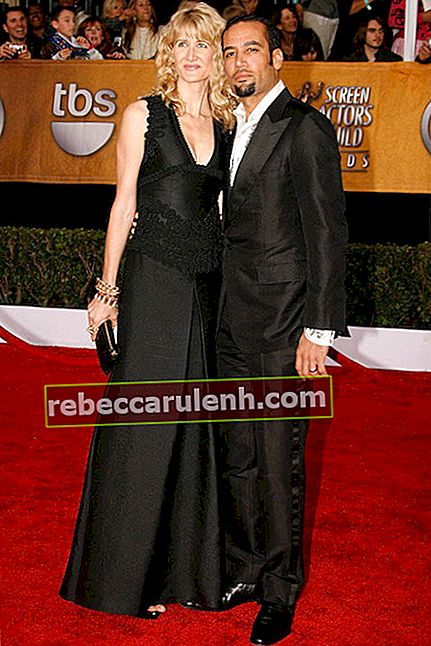 Laura Dern et Ben Harper aux SAG Awards.
