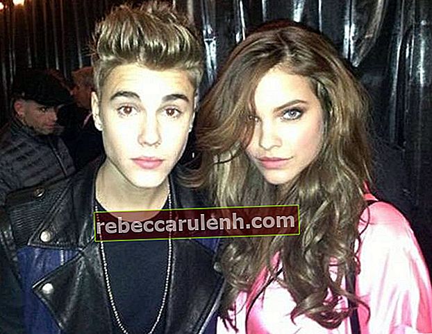 Barbara avec Palvin Justin Bieber