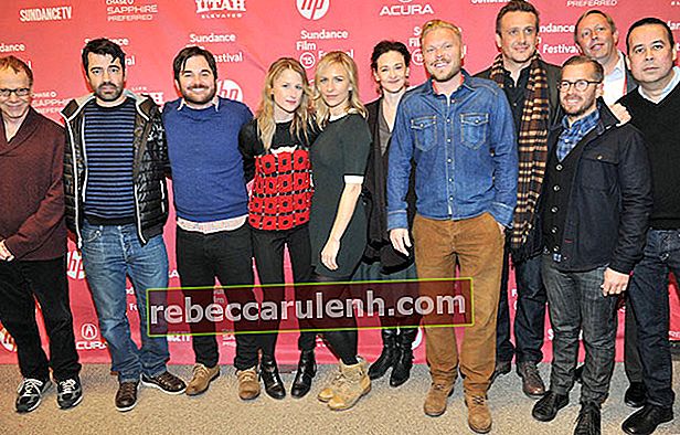 Джоан Кюсак с актьорски състав и екип присъства на премиерата „The End Of The Tour“ по време на филмовия фестивал 2015 в Сънданс на 23 януари 2015 г.