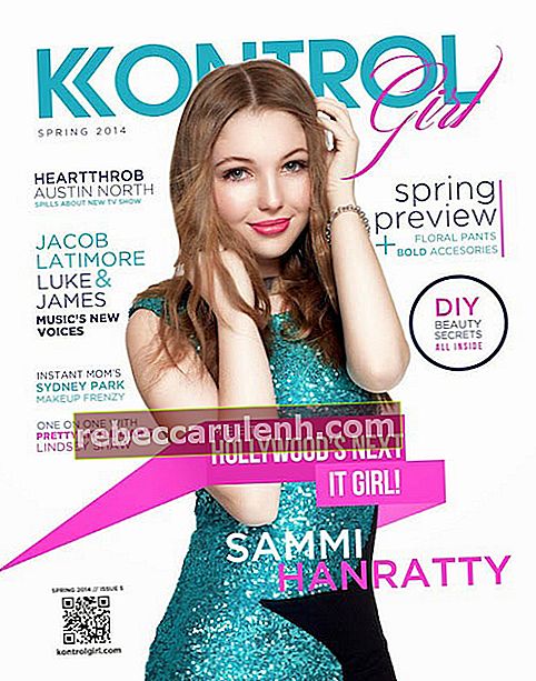 Sammi Hanratty pour Kontrol Girl Magazine printemps 2014