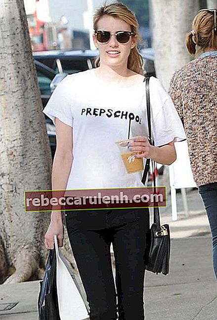 Emma Roberts à West Hollywood en janvier 2015