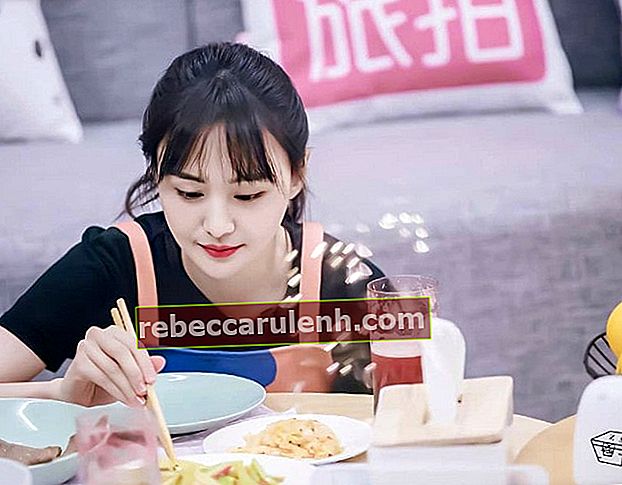 Zheng Shuang in einem Instagram-Post aus dem September 2019
