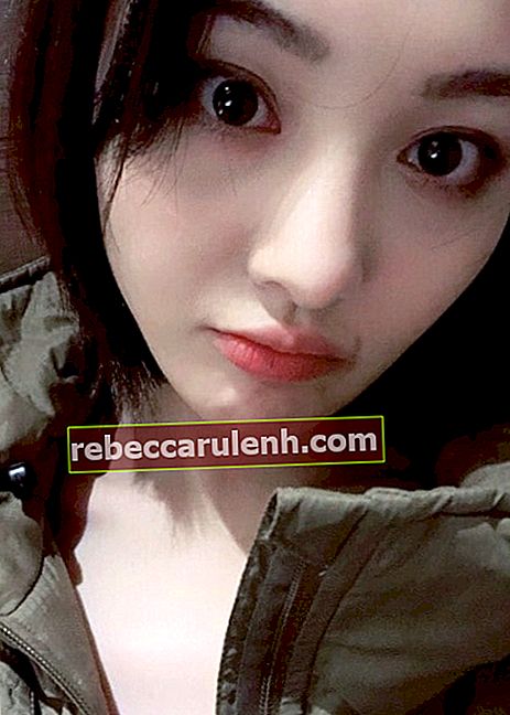 Zheng Shuang in einem Instagram-Selfie aus dem Februar 2018