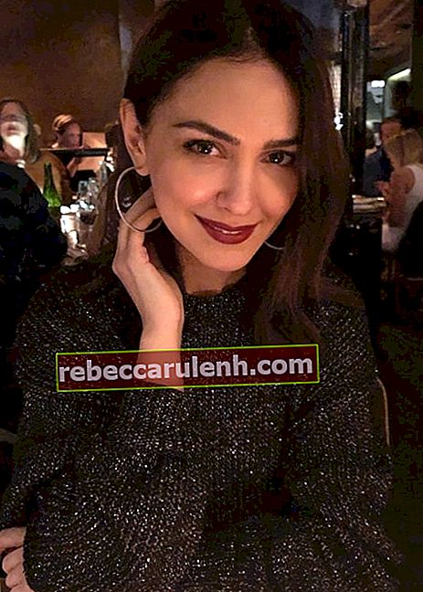 Nazanin Boniadi sieht wunderschön aus, während sie für ein Bild posiert, das ihr Geburtstagswochenende bei Gjelina im Mai 2019 genießt