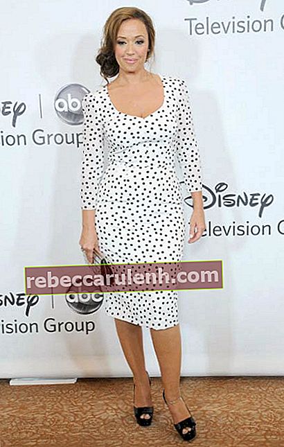 Leah Remini au TCA Summer Press Tour de Disney ABC Television Group en juillet 2012
