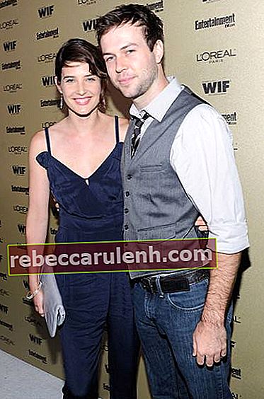 Cobie Smulders con il marito Taram Killam