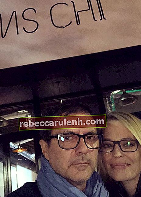 Jeri Ryan avec son conjoint Christophe Eme comme on le voit sur son profil Instagram en décembre 2018