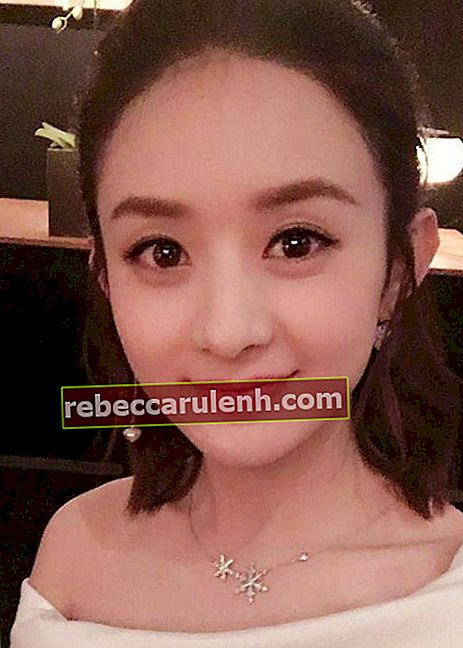 Zhao Li Ying dans un selfie Instagram en août 2017