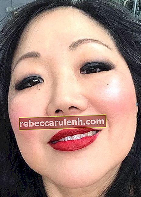 Margaret Cho in un selfie su Instagram visto a febbraio 2019