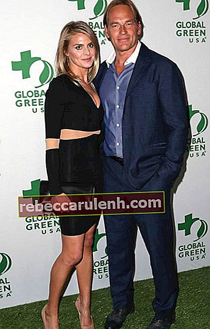 Элиза Купе и Дарин Олиен на 11-й ежегодной пред-Оскаровой вечеринке Global Green USA в феврале 2014 г.