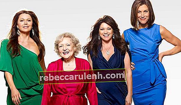 Jane Leeves, Betty White, Valerie Bertinelli und Wendie Malick (von links) in einem Fotoshooting für 