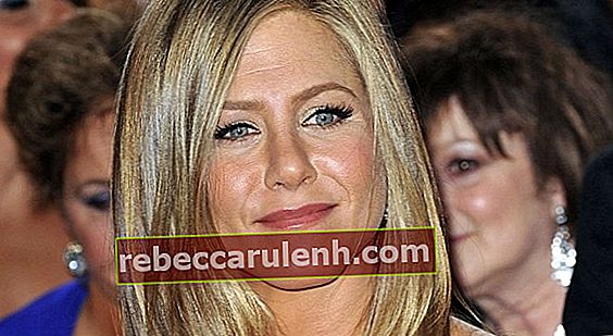 Gros plan du visage de Jennifer Aniston