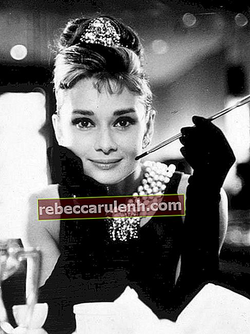 Audrey Hepburn dans une image de son film emblématique, Breakfast at Tiffany's
