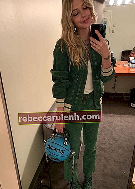 Heidi Gardner dans un selfie pris en janvier 2019