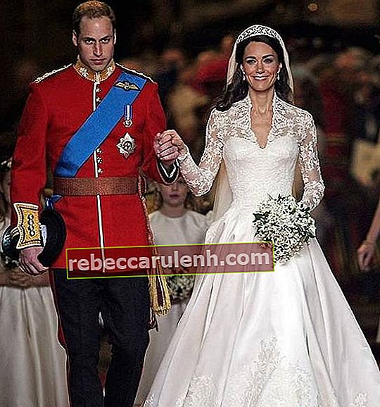 Scène de mariage de Kate Middleton et du prince William