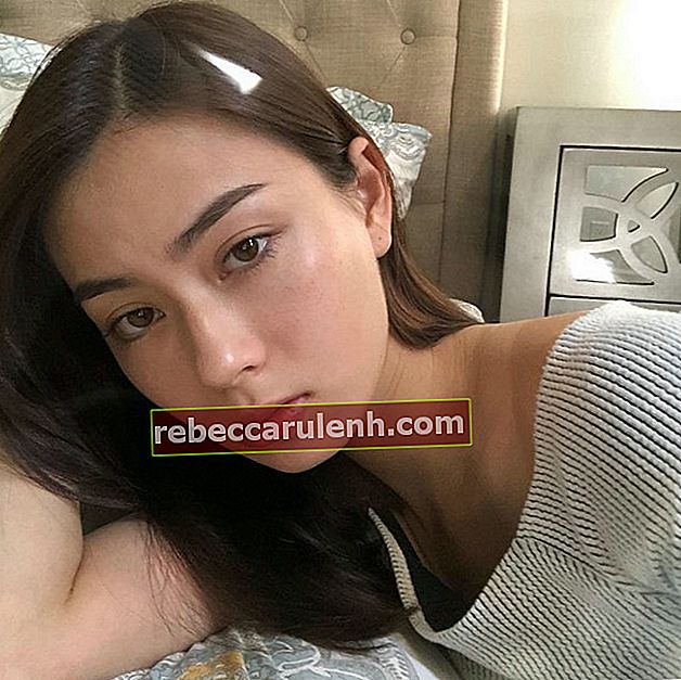 Lauren Tsai vue dans un selfie Instagram en octobre 2018