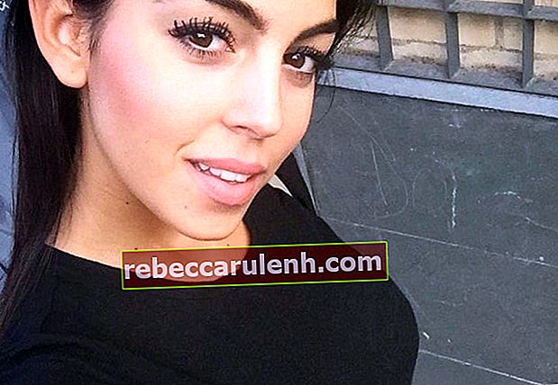 Georgina Rodríguez dans un selfie Instagram comme vu en octobre 2016