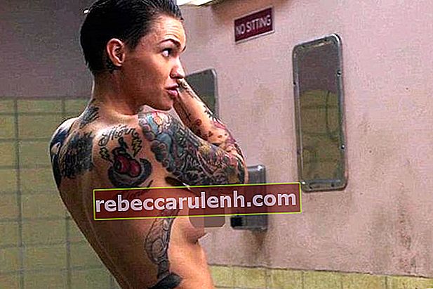 Ruby Rose lors d'une scène de douche