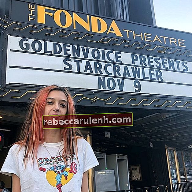 Arrow De Wilde comme on le voit sur une photo prise au Fonda Theatre situé sur Hollywood Boulevard à Los Angeles, Californie en novembre 2019