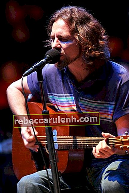 Chanteur et guitariste de Pearl Jam Eddie Vedder