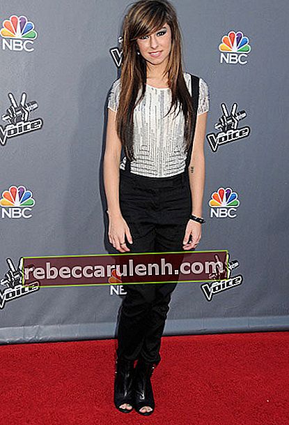 Christina Grimmie taille