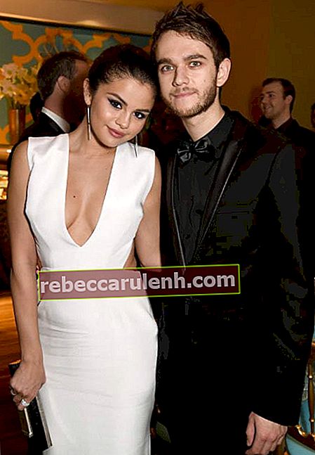 Zedd et Selena Gomez à la Vanity Fair Oscars Party en janvier 2015