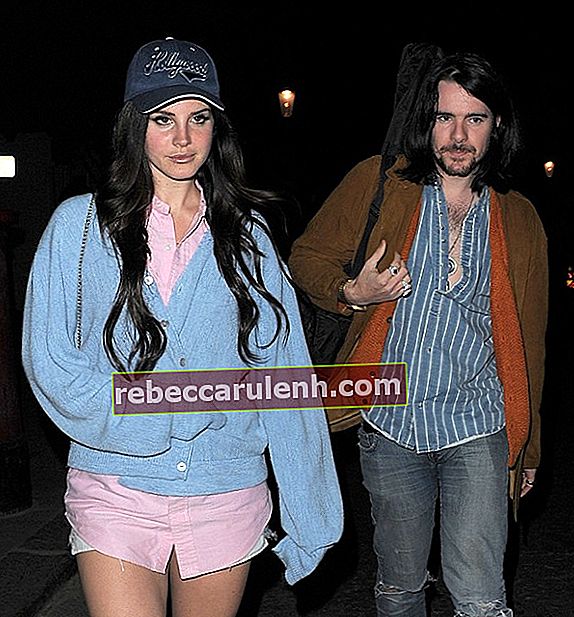 Lana Del Rey e il fidanzato Barrie James O'Neill