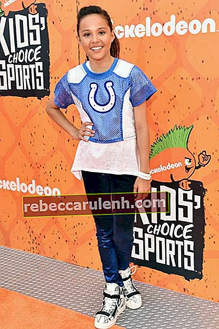Breanna Yde на спортните награди за детски избор Nickelodeon през юни 2016 г.