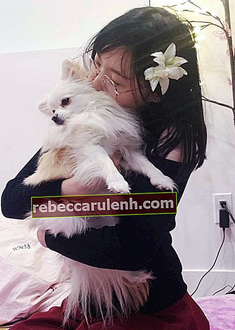 LilyPichu mit ihrem Hund wie im Januar 2020 gesehen