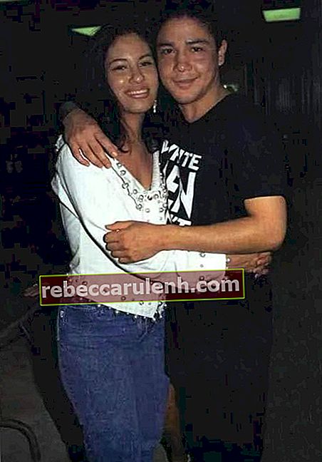 Селена Кинтанила и бившият съпруг Крис Перес