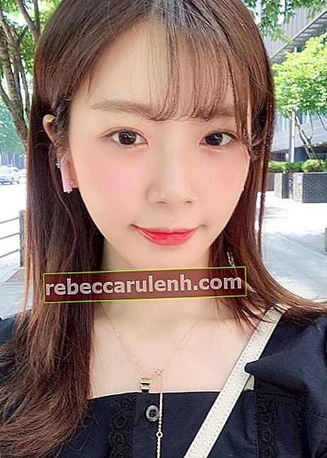 Jiu come si vede in un selfie scattato nel giugno 2019